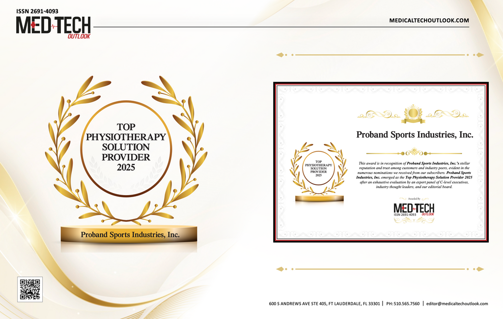 ProBand Named Top Physiotherapy Solution Provider for Fifth Consecutive Year by MedTech Outlook